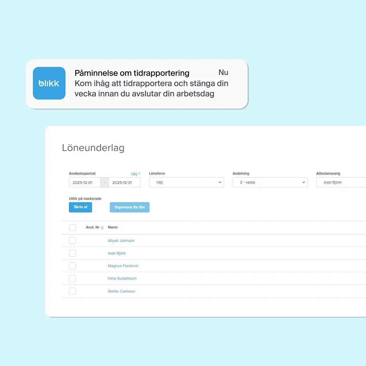 Automatisera lönehanteringen