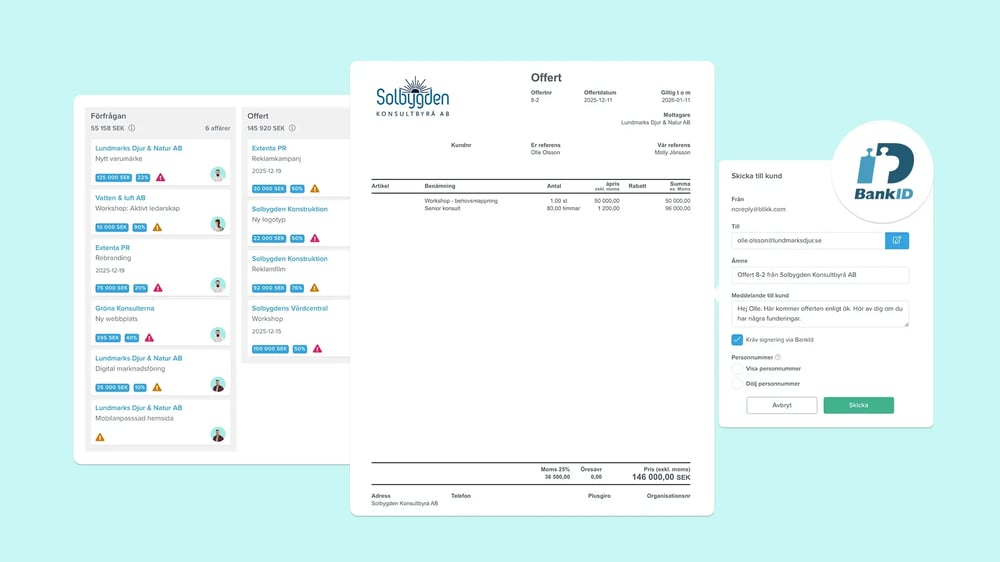 Offerter-e-signering
