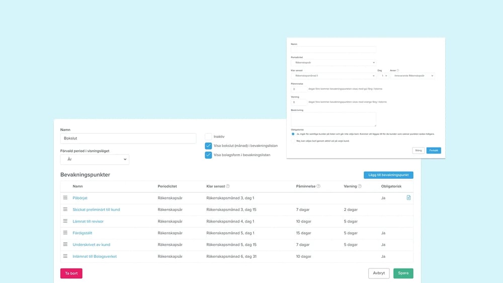 Skapa skräddarsydda bevakningslistor för era behov