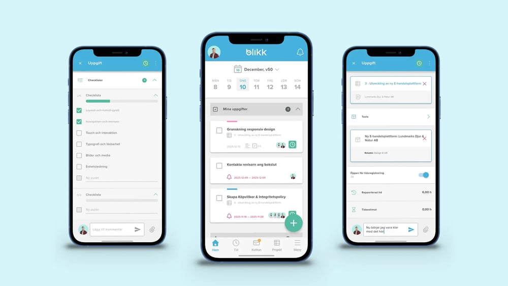 Uppgiftshantering i mobilen, för full koll även på språng