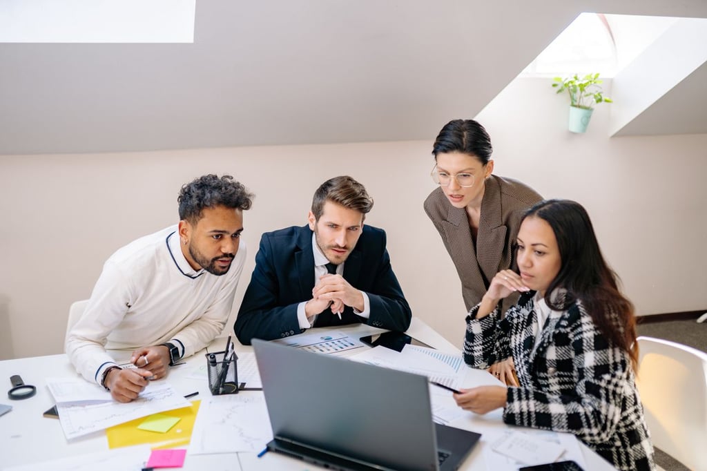 Team som vill effektivisera sin projektkoordinering